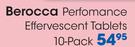 Berocca Performance Effervescent Tablets 10 Pack-Per Pack