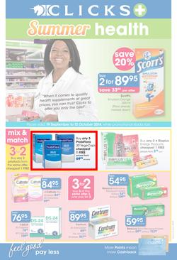 Clicks : Summer Health (19 Sep - 12 Oct 2014), page 1