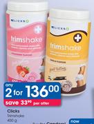 Clicks Trimshake-2 x 450g