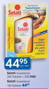 Selati Sweetener-100 Tablets