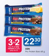 USN Pro Protein Bars-68gm Each