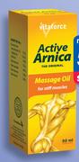 Vitaforce Active Arnica Massage Oil-50ml