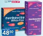 Turbovite G-Whiz Syrup 200ml Or 30's Capsules Pack-Each