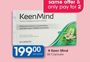 Keen Mind 60's Capsules Pack