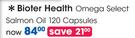 Bioter Health Omega Select Salmon Oil 120 Capsules-Per Pack