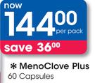Menoclove Plus 60's Capsules