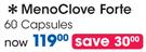 Menoclove Forte 60's Capsules