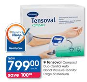 Tensoval Compact Duo Control Auto Blood Pressure Monitor Large Or Medium-Each