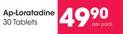Ap-Loratadine 30 Tablets-Per Pack