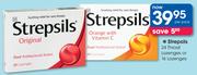 Strepsils 24 Throat Lozenges Or 16 Losenges-Per Pack