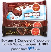 Canderel Chocolate Bars & Slabs-Each