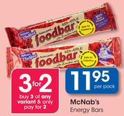 McNab's Energy Bars-Per Pack
