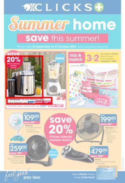 Clicks : Summer Home (23 Sep - 21 Oct 2014), page 1