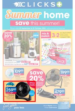 Clicks : Summer Home (23 Sep - 21 Oct 2014), page 1