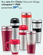 Clicks Vacuum Mugs-Each