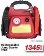 Rechargeable Jump Starter 700A FED.JS688A