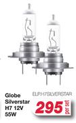 Globe Silverstar H7 12V 55W ELP.H7SILVERSTAR-Per Set