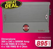 RA 5000 Power Amplifier RAED5000