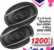 Pioneer 6 x 9 Inch Speaker Set PIO.TSA6960F-Per Set