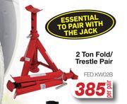 2 Ton Fold/Trestle Pair FED.KW02B-Per Pair