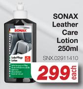 Sonax Leather Care Lotion SNX.02911410-250ml Each