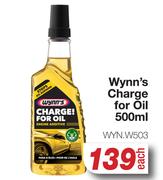 Wynn's Charge For Oil WYN.W503-500ml Each
