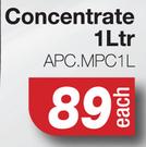 a Professional MP Antifreeze Concentrate APC.MPC1L-1Ltr