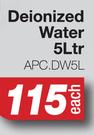 a Professional Deionized Water APC.DW5L-5Ltr