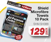 Shield Microfibre Towels SHM.SH388-10 Pack