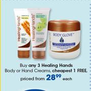 Healing Hands Body Or Hand Creams-Each
