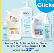 Oh So Heavenly Hand Washes Or Hand Wash Refills-Each