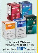 Vitaforce Products-Per Pack