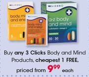 Clicks Body And Mind Products-Each