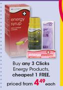 Clicks Energy Products-Each