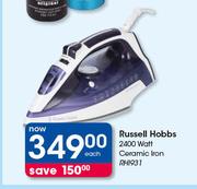 Russell Hobbs 2400 Watts Ceramic Iron RH931-Each