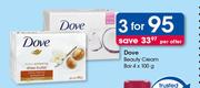 Dove Beauty Cream Bar-3x4x100g Per Offer