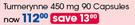 Flora Force Turmeryne 450mg-90 Capsules Per Pack