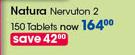 Natura Nervuton 2-150 Tablets Each