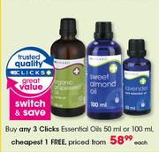 Clicks Essential Oils 50ml Or 100ml-Each