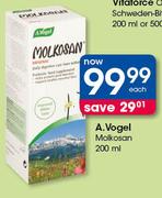 A.Vogel Molkosan-200ml Each
