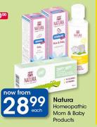 Natura Homeopathic Mom And Baby Products-Each