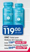 GNC Total Lean Appetrex Control-60 Tablets Per Pack
