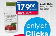 Apple Cider Vinegar Tablets-120 Tablets Per Pack