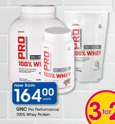 GNC Pro Performance 100% Whey Protein-Each