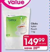 Clicks Xtlitol Pouch-1kg Per Pack