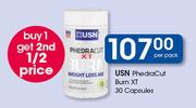 USN PhedraCut Burn XT-30 Capsules Per Pack