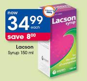 Lacson Syrup-150ml Each