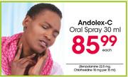 Andolex-C Oral Spray-30ml