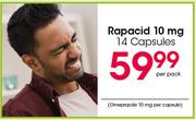 Rapacid 10 mg-14 Capsules Per Pack