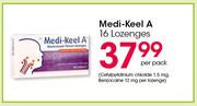 Medi-Keel A-16 Lozenges Per Pack